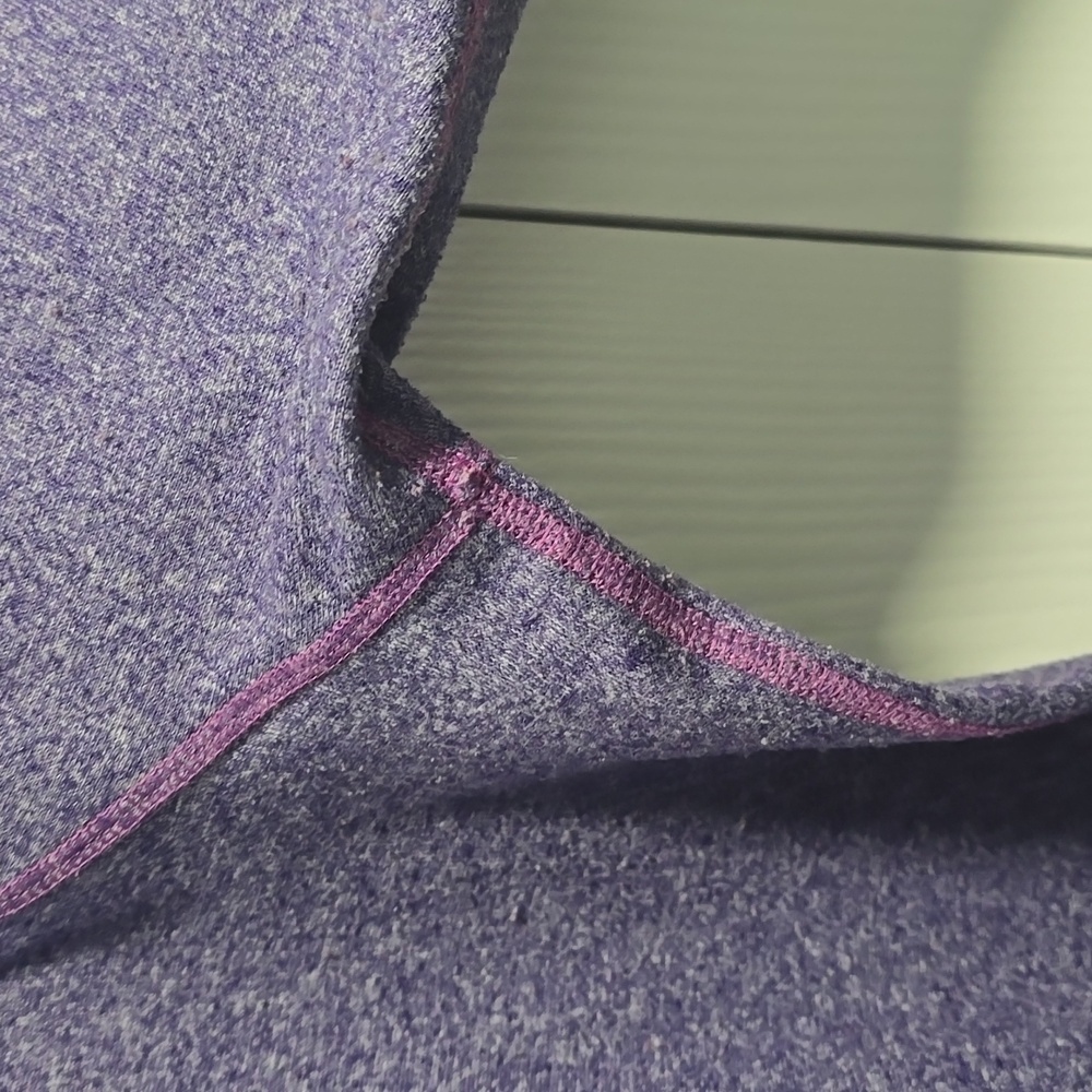 Women's Purple Hoodie Sweater - Picture 4 of 7